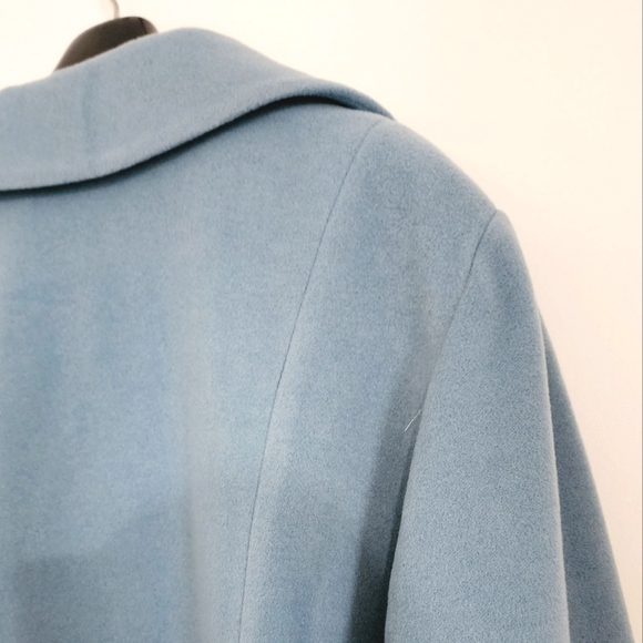 [22] NWT Anne Klein Cashmere Blend Lined Coat - Picture 10 of 11